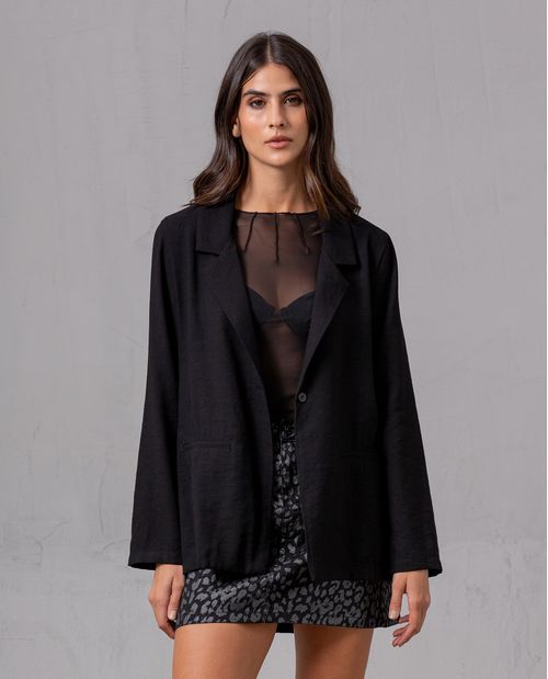 Chaqueta tipo blazer para mujer