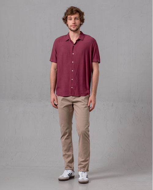 Camisa de botones para hombre