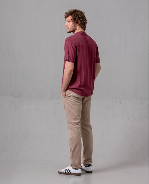 Camisa de botones para hombre