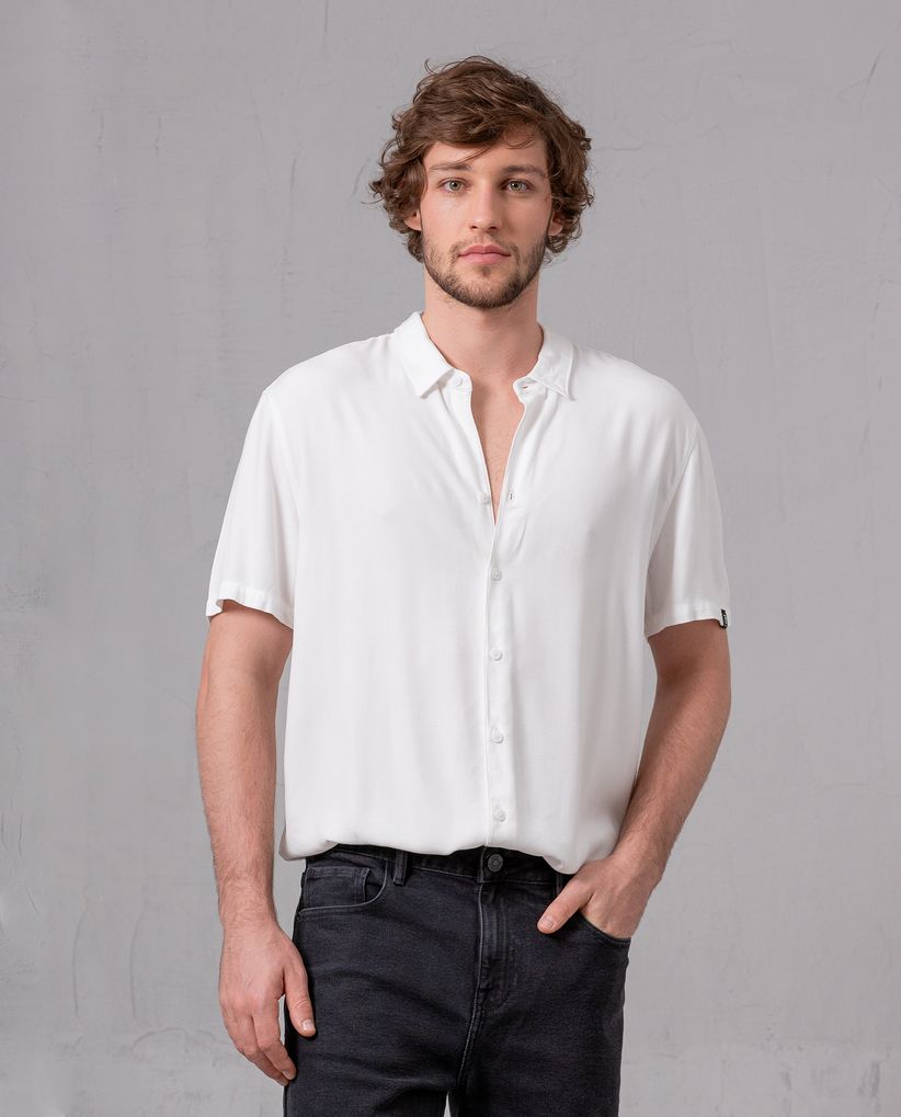 Camisa de botones para hombre