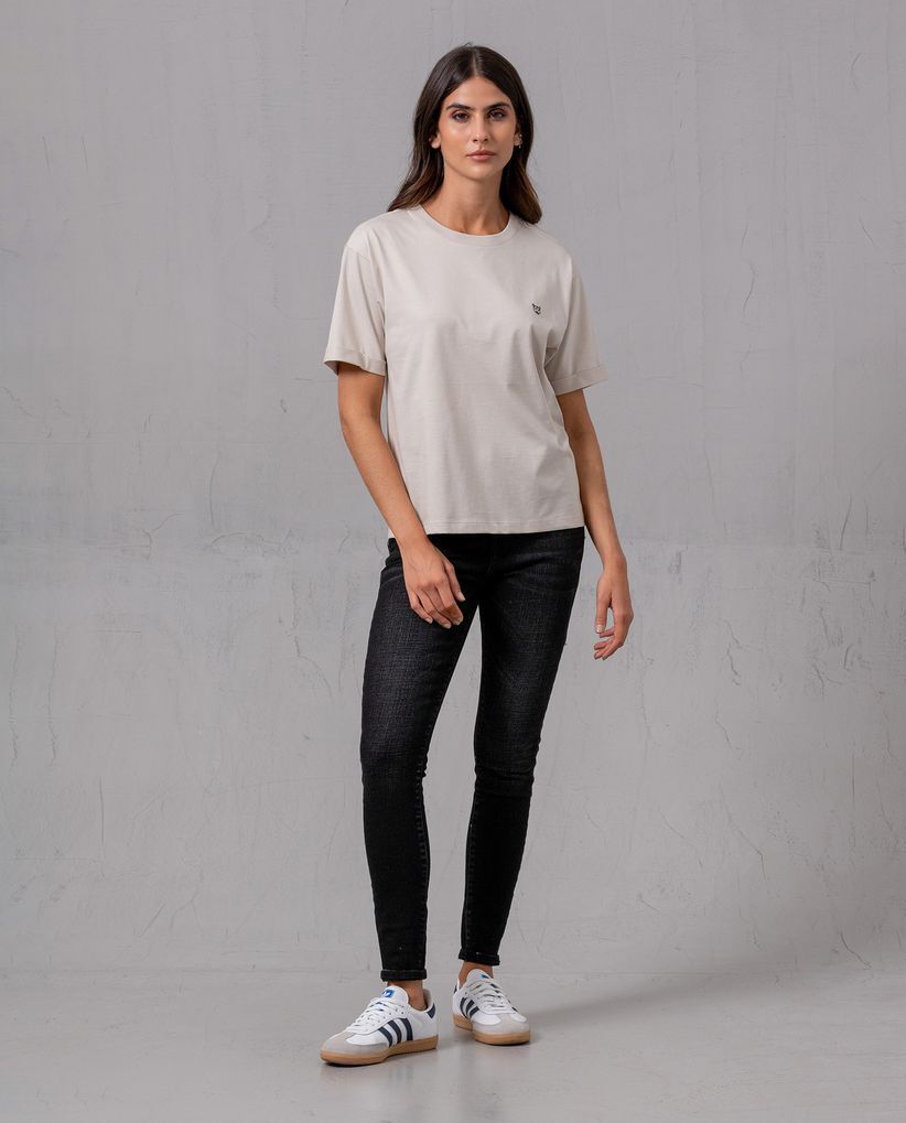 Camiseta con mini puma para mujer