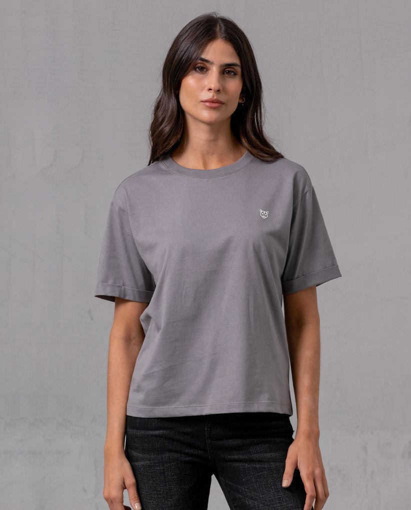 Camiseta con mini puma para mujer