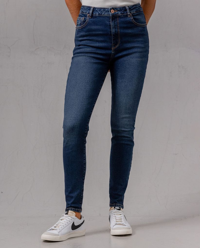 Jean Jegging bota ajustada para mujer
