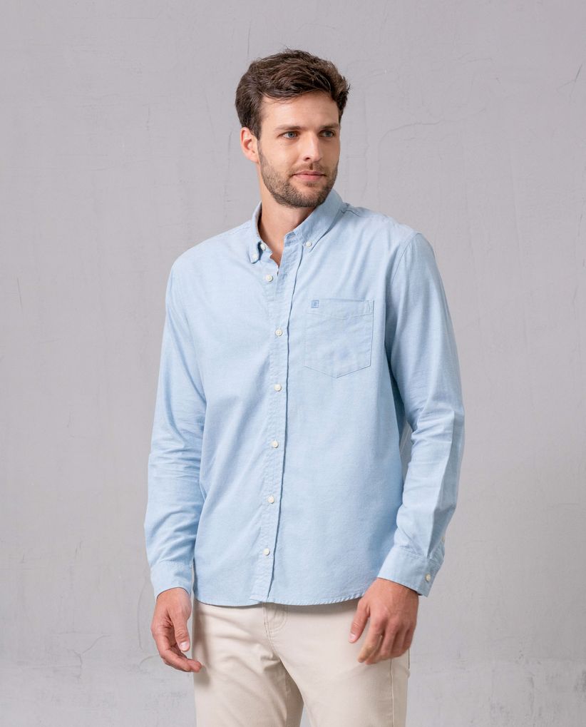 Camisa manga larga para hombre