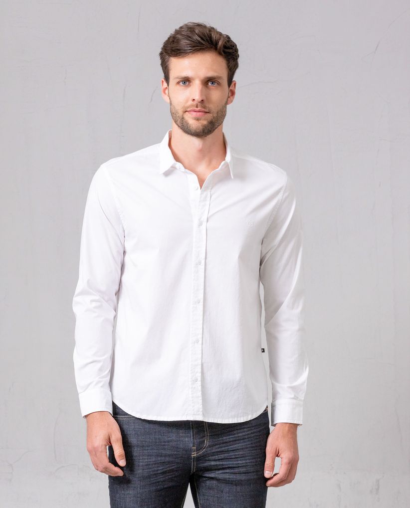 Camisa manga larga para hombre