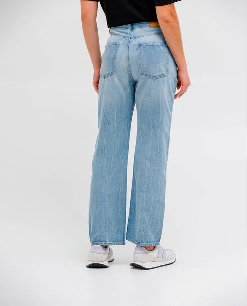 Jean Straight tono claro para mujer