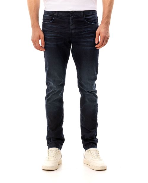 Jean Slim ultra oscuro para hombre
