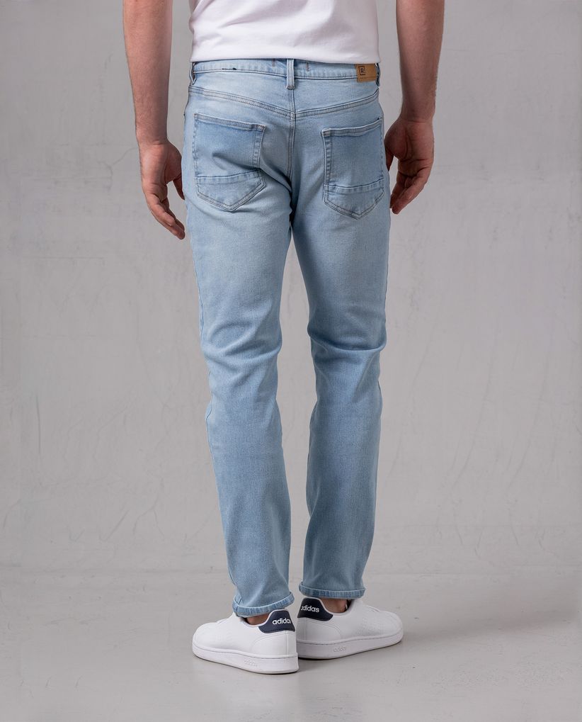 Jean Slim cinco bolsillos para hombre