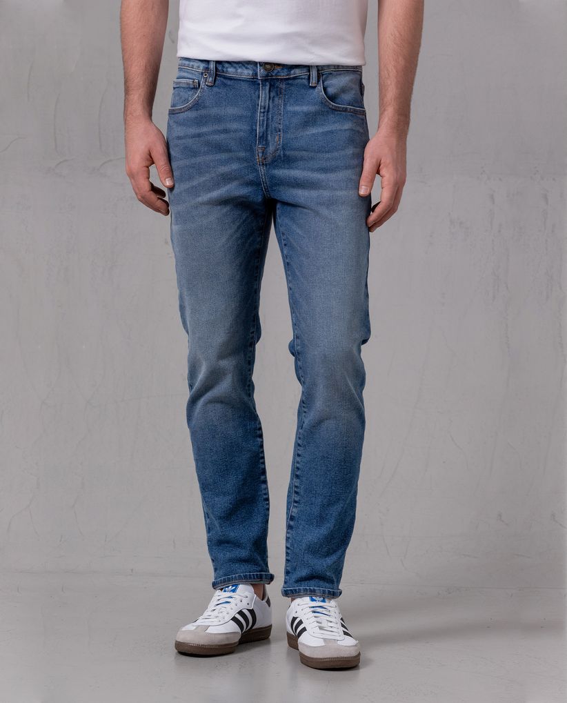Jean Slim cinco bolsillos para hombre