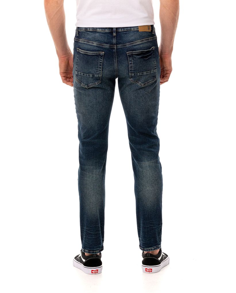Jean Slim con desvanecido para hombre