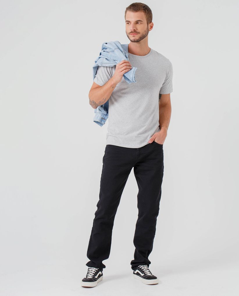 Jean Straight cinco bolsillos para hombre