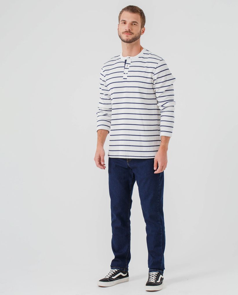 Jean Straight cinco bolsillos para hombre