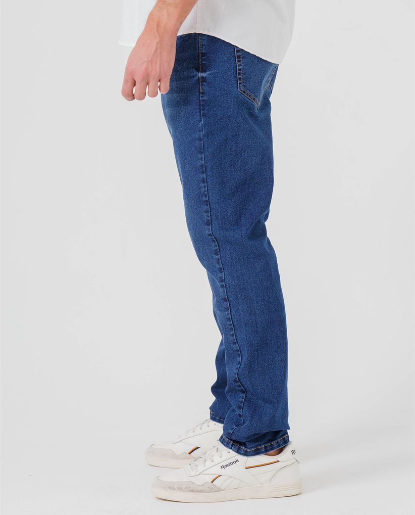 Jean Straight cinco bolsillos para hombre