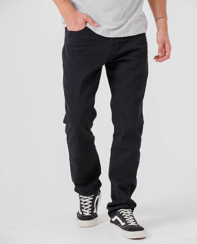 Jean Straight cinco bolsillos para hombre