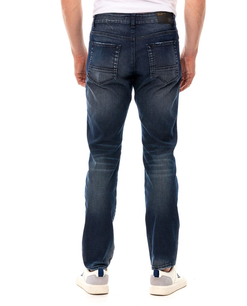 Jean Straight tono oscuro para hombre