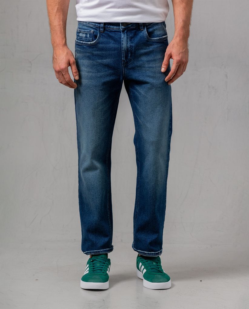 Jean Classic tono medio para hombre