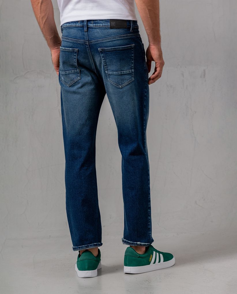 Jean Classic tono medio para hombre