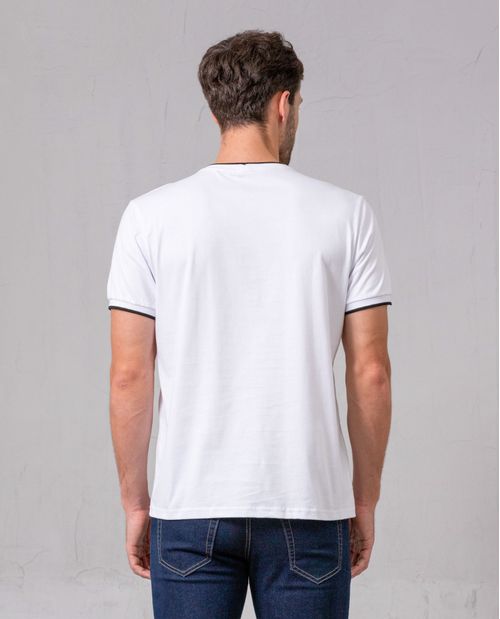 Camiseta cuello redondo para hombre