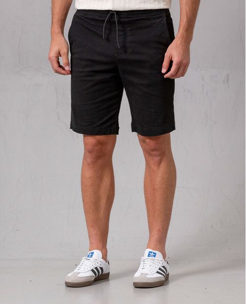 Bermuda con pretina elástica para hombre