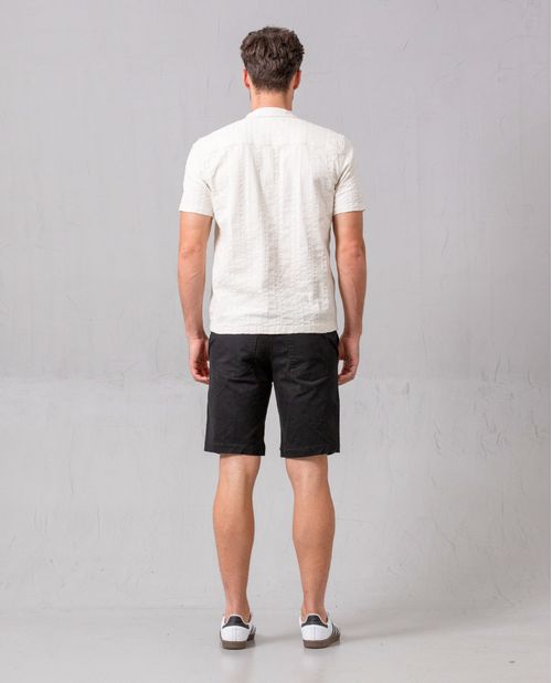 Bermuda con pretina elástica para hombre