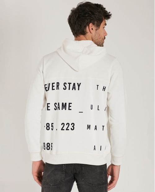 Buzo de diseño abierto para hombre