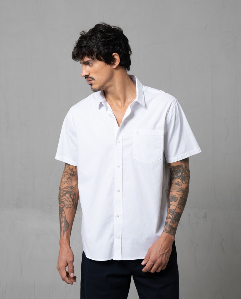 Camisa manga corta para hombre