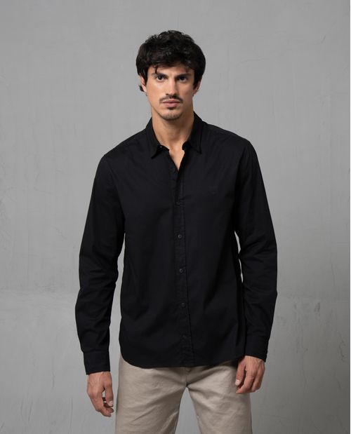 Camisa manga larga para hombre