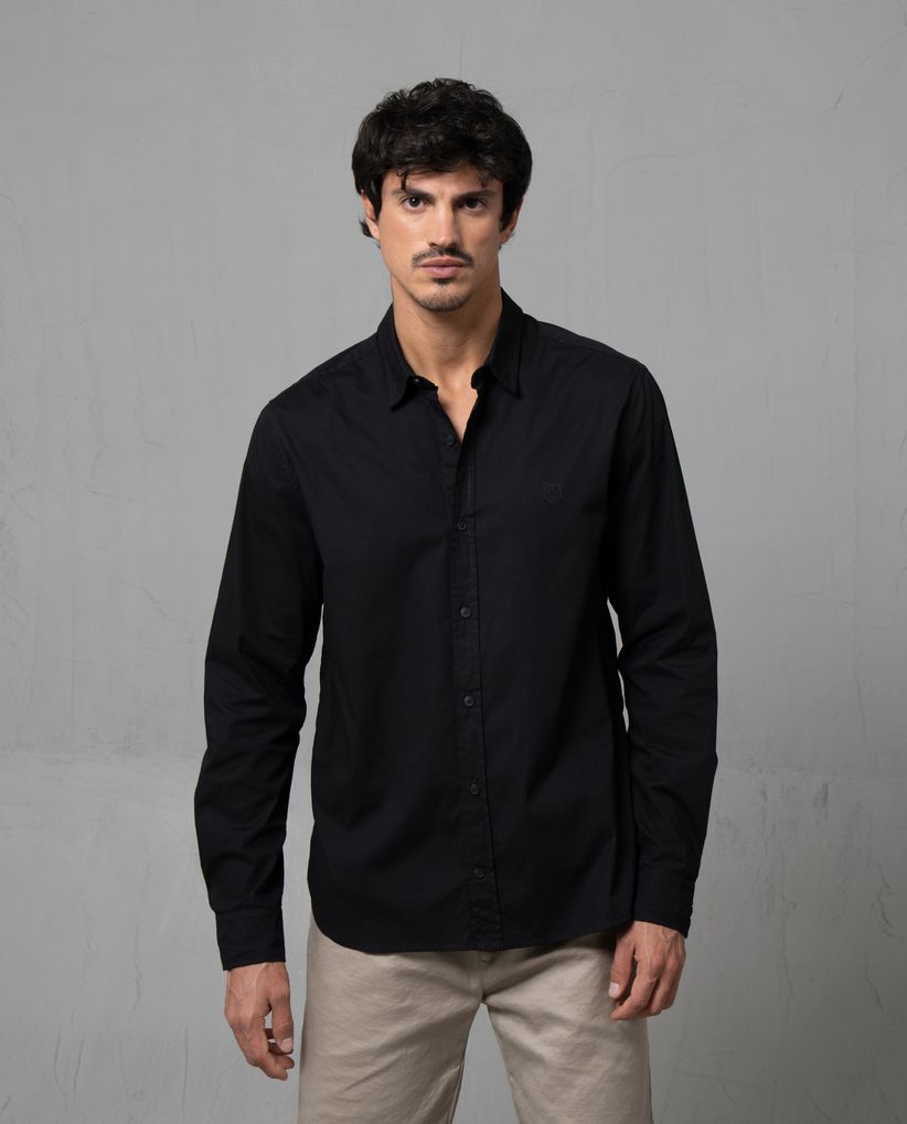 Camisa manga larga para hombre