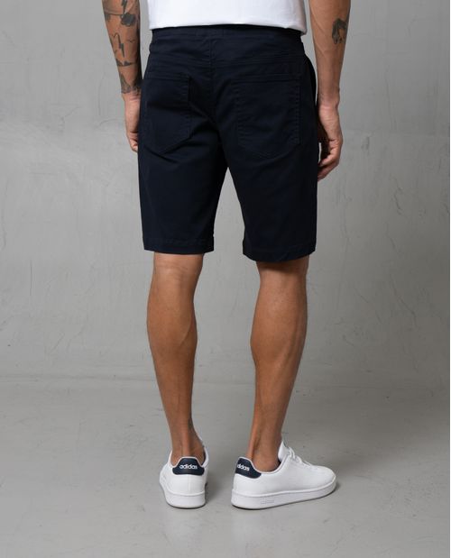 Bermuda con pretina elástica para hombre