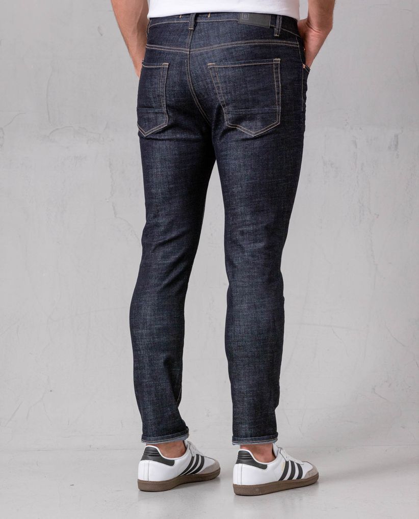 Jean Super Slim tono oscuro para hombre