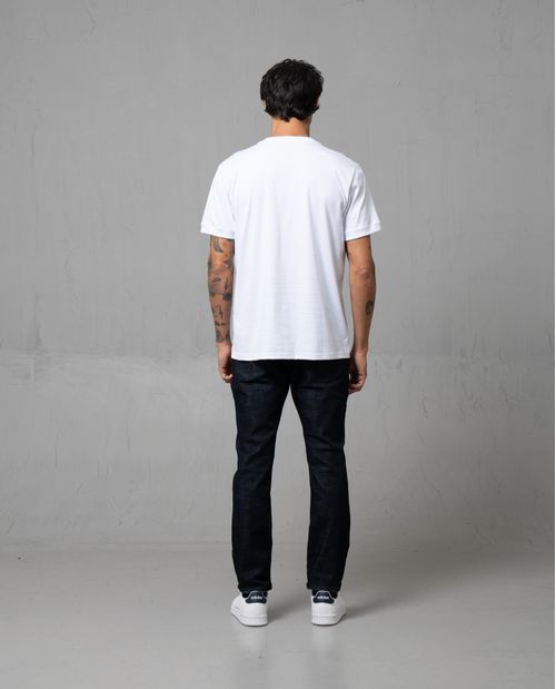 Jean Straight tono raw para hombre