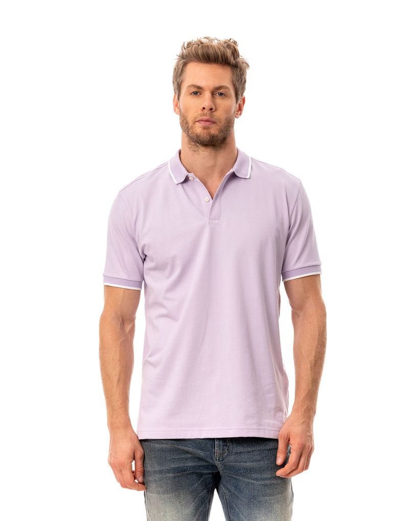 Camisa tipo polo clásica para hombre