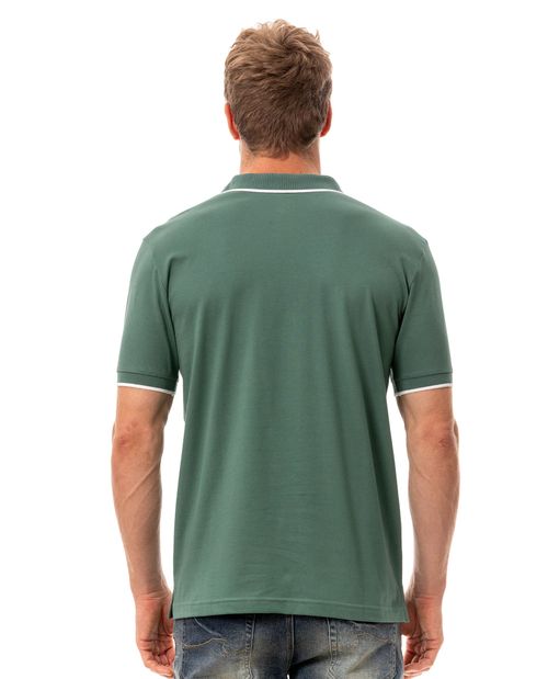 Camisa tipo polo clásica para hombre
