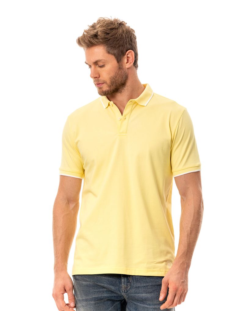 Camisa tipo polo clásica para hombre