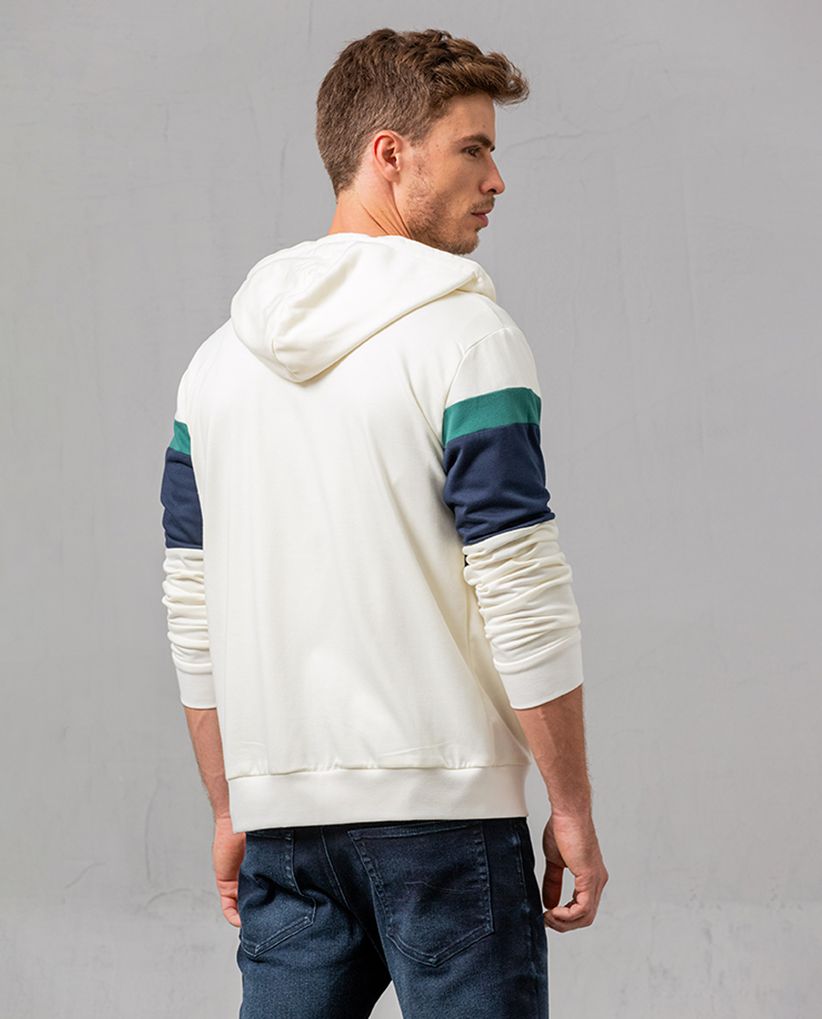 Buzo con bloques de color para hombre