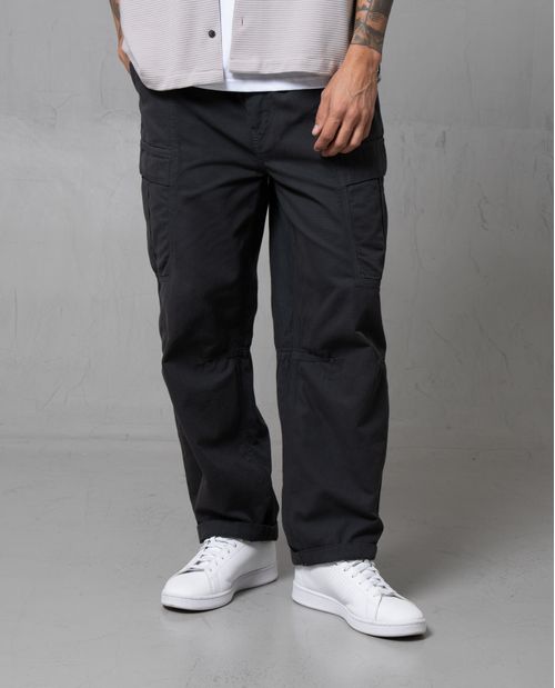 Pantalón cargo en drill semiliviano para hombre