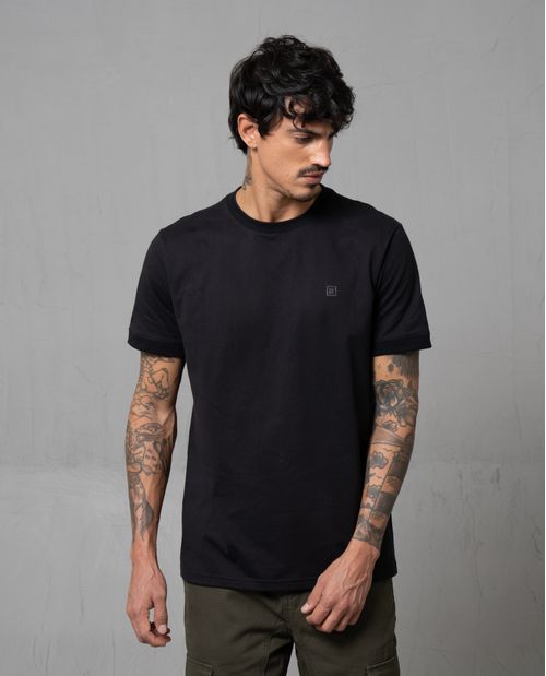Camiseta de cuello redondo para hombre