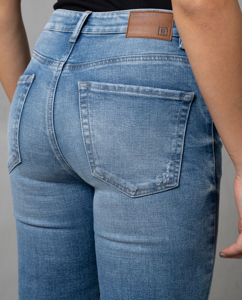 Jean Jegging con rotos para mujer