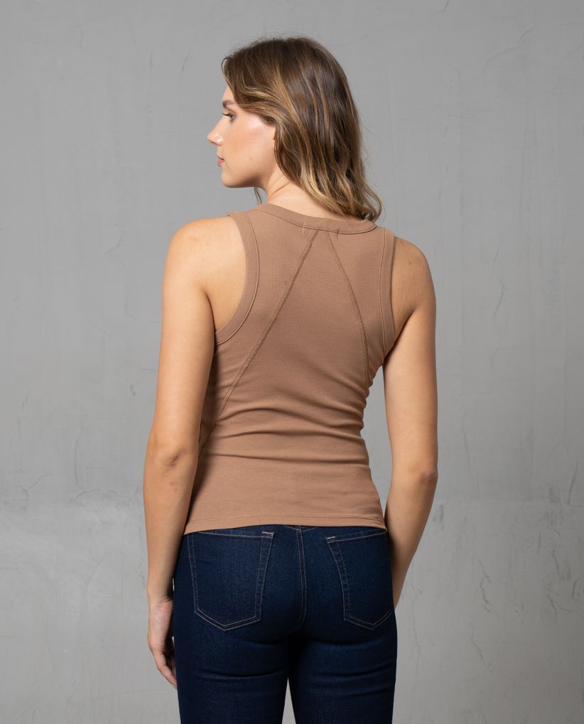 Camiseta tipo esqueleto para mujer