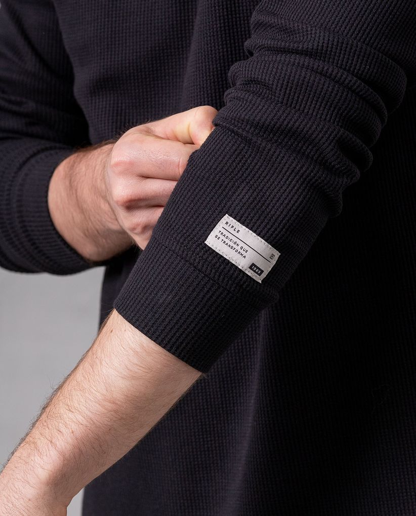 Camibuso con textura para hombre