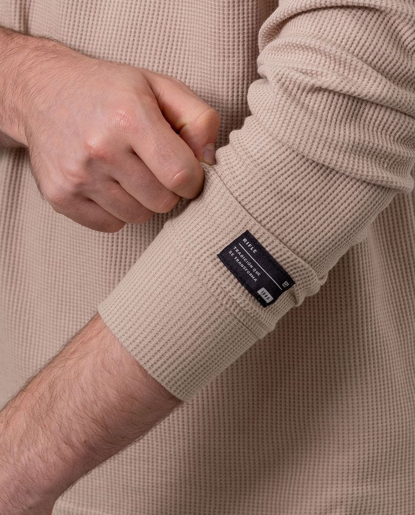 Camibuso con textura para hombre