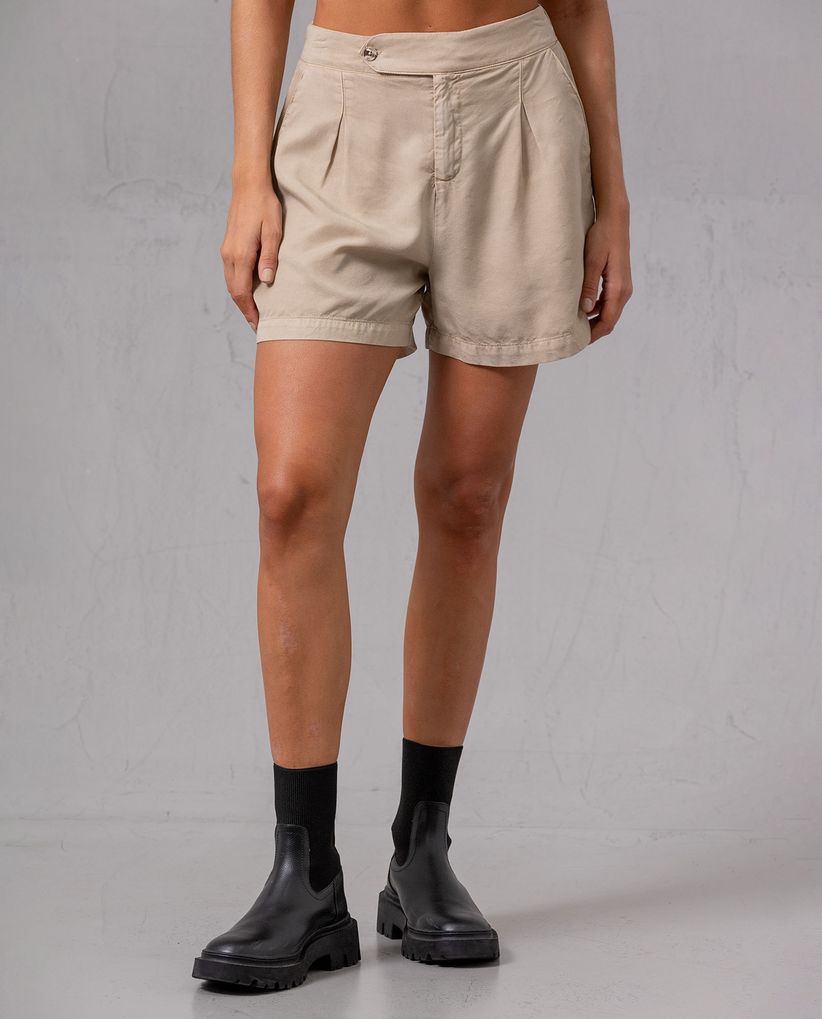 Short de fit amplio para mujer