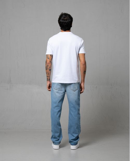 Jean Classic de tono azul claro para hombre