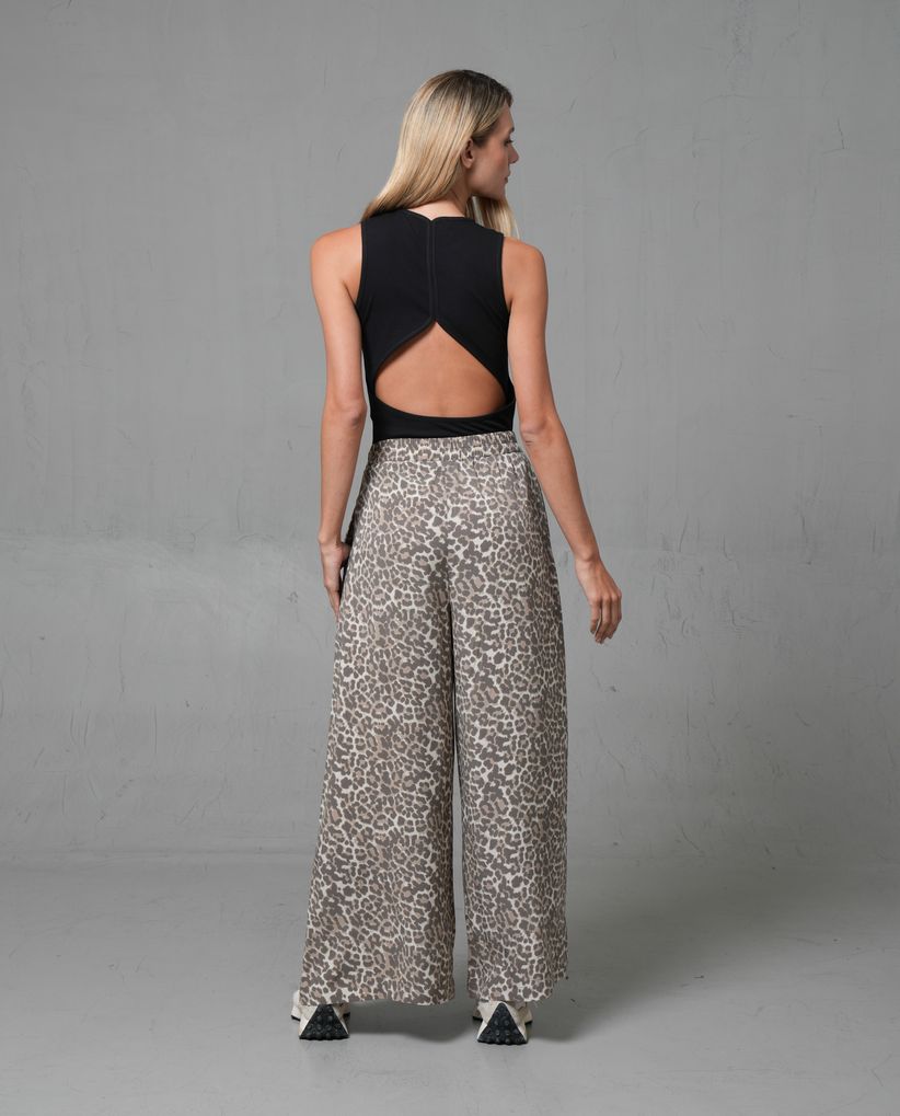 Pantalón Palazzo de bota amplia para mujer