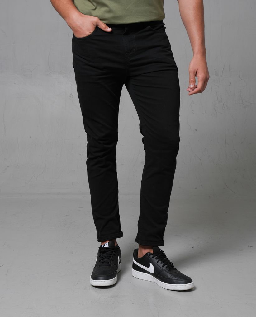 Pantalón Slim en dril semiliviano para hombre