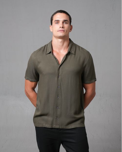 Camisa de botones para hombre