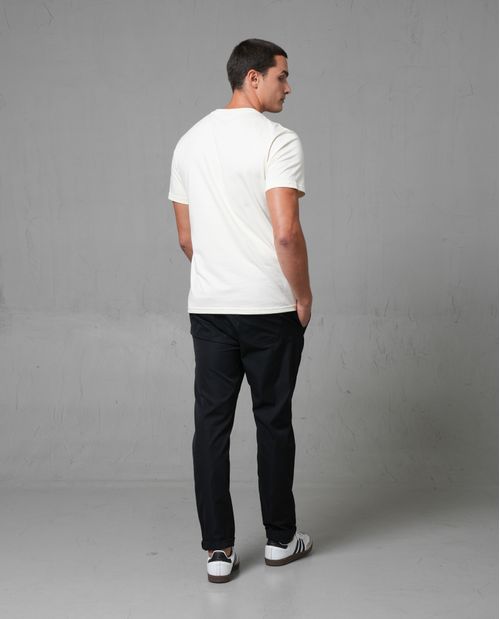 Camiseta manga corta estampada para hombre