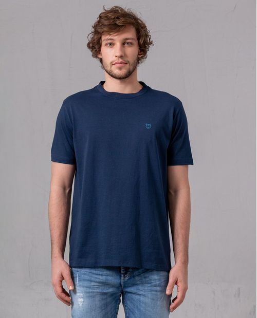 Camiseta manga corta con puma estampado para hombre