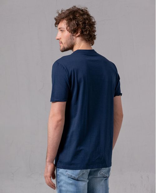 Camiseta manga corta con puma estampado para hombre