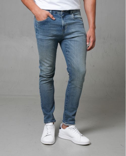 Jean super slim para hombre